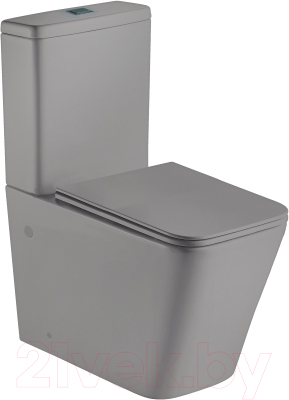 Унитаз напольный WeltWasser WW Gelbach 001 XL MT-GR - фото