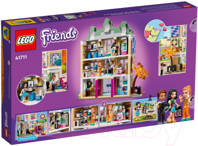 Конструктор Lego Friends Художественная школа Эммы 41711