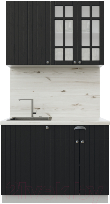 Готовая кухня Интерлиния Берес 1.0А - фото