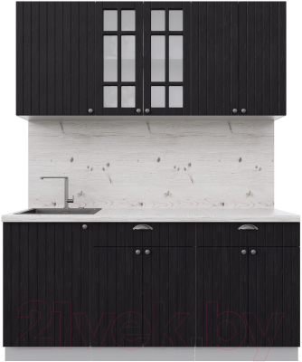 Готовая кухня Интерлиния Берес 1.7А - фото