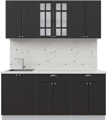 Готовая кухня Интерлиния Берес 1.8А - фото