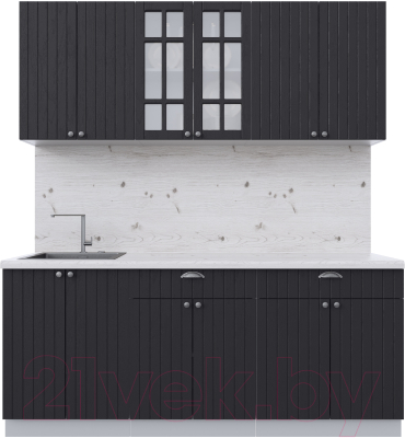 Готовая кухня Интерлиния Берес 1.9А - фото