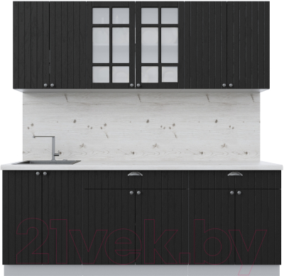 Готовая кухня Интерлиния Берес 2.1А - фото