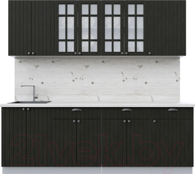 Готовая кухня Интерлиния Берес 2.3А - фото