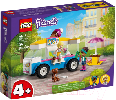 Конструктор Lego Friends Фургон с мороженым 41715 - фото