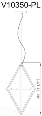 Потолочный светильник Moderli Grape / V10350-PL