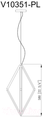 Потолочный светильник Moderli Grape / V10351-PL