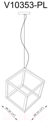 Потолочный светильник Moderli Grape / V10353-PL