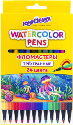 Фломастеры Юнландия Водный Мир / 152183 - фото