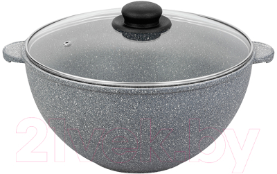 Казан Elan Gallery Гармония вкуса / 120556 (серый мрамор) - фото