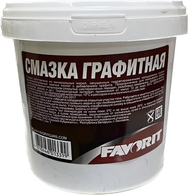 Смазка техническая Favorit Графитная / 57531 - фото