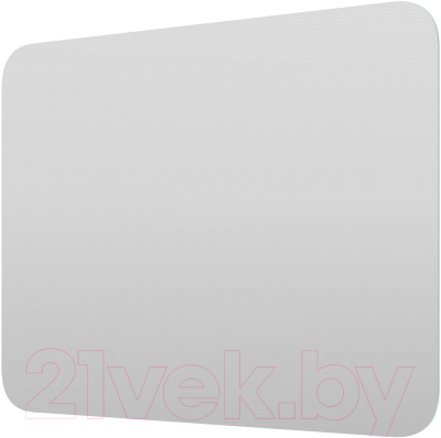 Зеркало Пекам MartaFly 120x80 / MartaFly-120x80dcl (с подсветкой, сенсором на взмах руки и часами) - фото