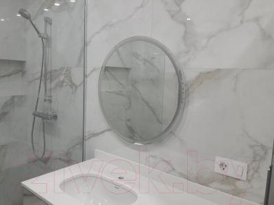 Зеркало Пекам Ring 1 70x70 / Ring1-70x70dp (с подсветкой,сенсором на взмах руки и подогревом)