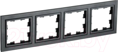 Рамка для выключателей и розеток IEK Brite BR-M42-K02 - фото