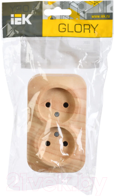 Розетка IEK Glory ERH20-K34-10