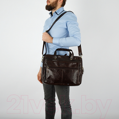 Сумка Francesco Molinary 846-7146-DBW (коричневый)