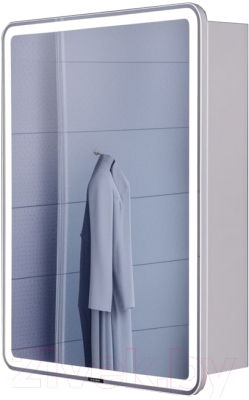 Шкаф с зеркалом для ванной Пекам Marta 60x80 / MartaBox-60x80 - фото