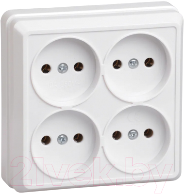 Розетка IEK Октава ERO40-K01-10-DC - фото