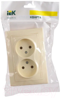 Розетка IEK Кварта ERK23-K33-10-DM