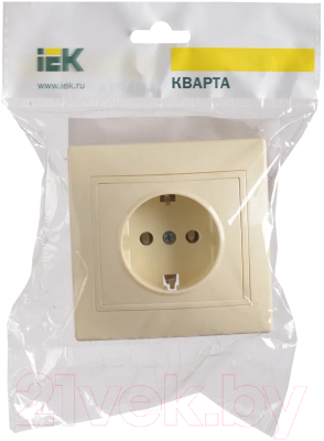 Розетка IEK Кварта ERK14-K33-16-DM