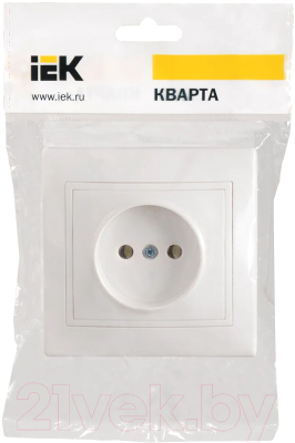 Розетка IEK Кварта ERK13-K01-10-DM