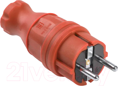 Вилка штепсельная IEK PKR01-016-2-K04 - фото