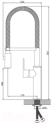 Смеситель Diadonna D80-558113