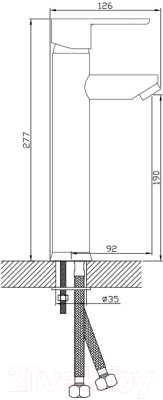 Смеситель Diadonna D80-110113
