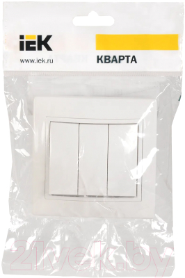 Выключатель IEK Кварта EVK30-K01-10-DM