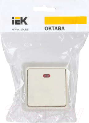 Выключатель IEK Октава EVO11-K33-10-DC