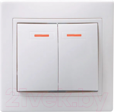 Выключатель IEK Кварта EVK21-K01-10-DM - фото