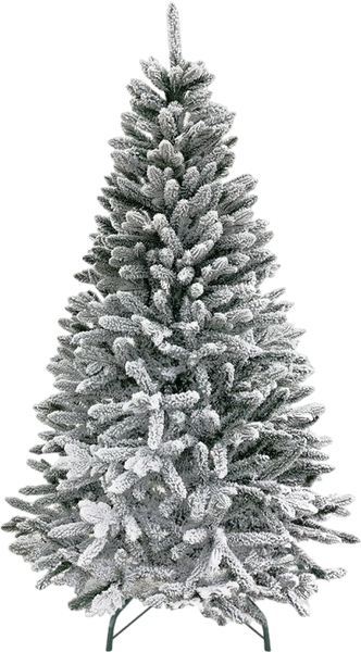 Ель искусственная Maxy Poland Платиновая заснеженная с литыми ветками - фото