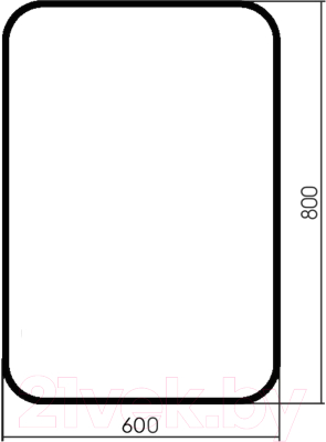 Зеркало Mixline Мальта Лофт 548632