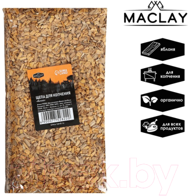 Щепа для копчения Maclay Яблоня / 7752822