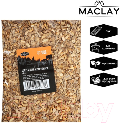 Щепа для копчения Maclay Бук / 7752817