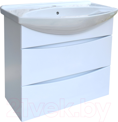 Тумба под умывальник Аква Смайл ТС-5.02.2.00.800.224 - фото