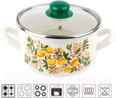 Кастрюля Perfecto Linea Лимон 50-182850