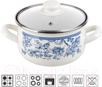 Кастрюля Perfecto Linea Мон Жардин 50-832429