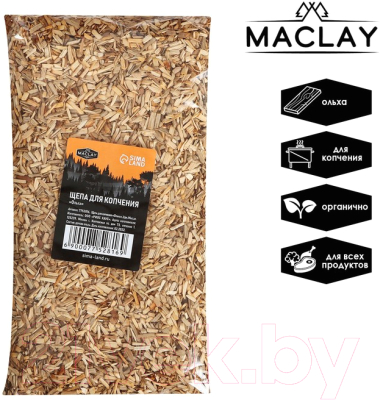 Щепа для копчения Maclay Ольха / 7752816