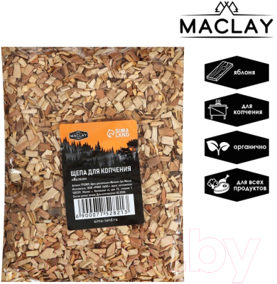 Щепа для копчения Maclay Яблоня / 7752821