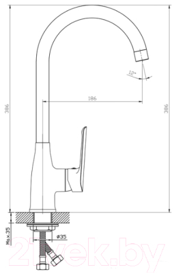 Смеситель Esko Lagos LG 519