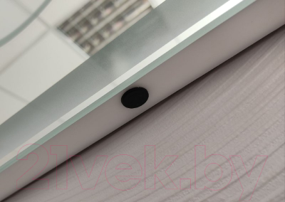 Зеркало Пекам GretaFly 90x60 / GretaFly-90x60dpcl (с подсветкой, сенсором на взмах руки, подогревом, часами)