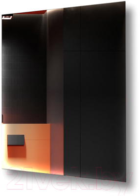 Зеркало Пекам GretaFly 80x120 / GretaFly-80x120dp (с подсветкой, сенсором на взмах руки, подогревом)