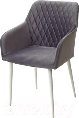 Стул M-City Brandy-X / 461MC03850 (серый 27/белый) - фото