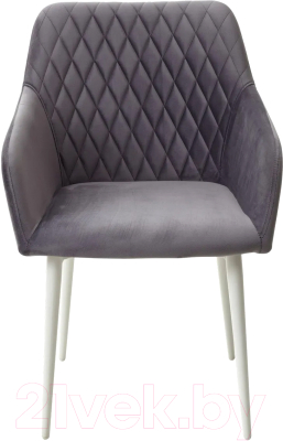 Стул M-City Brandy-X / 461MC03850 (серый 27/белый)