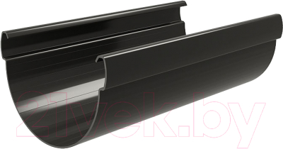 Желоб Grand Line Дизайн 135 ПВХ RAL 9005 - фото