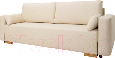 Диван KRONES Цезарь 1 (велюр светло-бежевый)