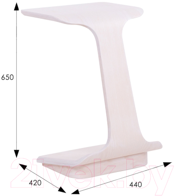Приставной столик Мебелик Неро 2
