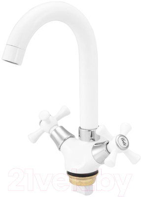 Смеситель Ekko E13332 (белый) - фото