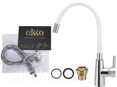 Смеситель Ekko E4205-E55 (белый)